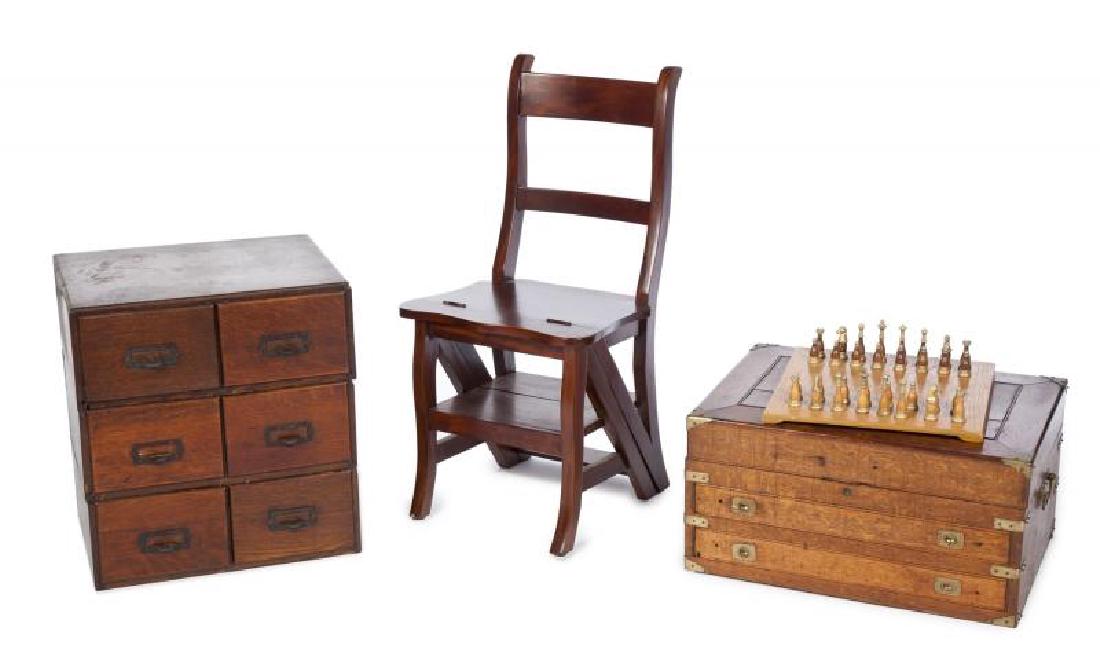 DOM DeLUISE LIBRARY FURNITURE (1 of 4)