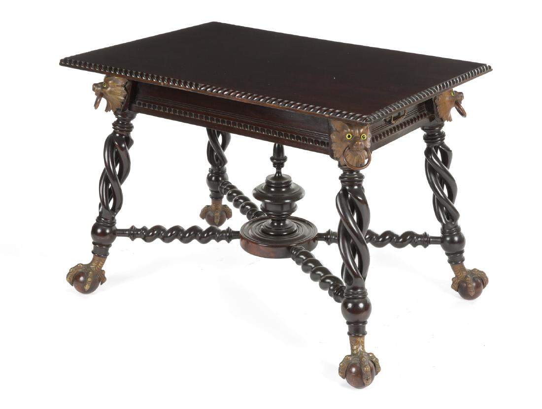 TWO REVIVAL STYLE TABLES (1 of 2)