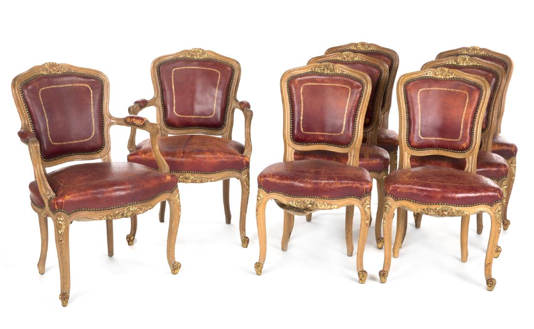 GROUP OF EIGHT JANSEN CHAIRS (1 of 1)