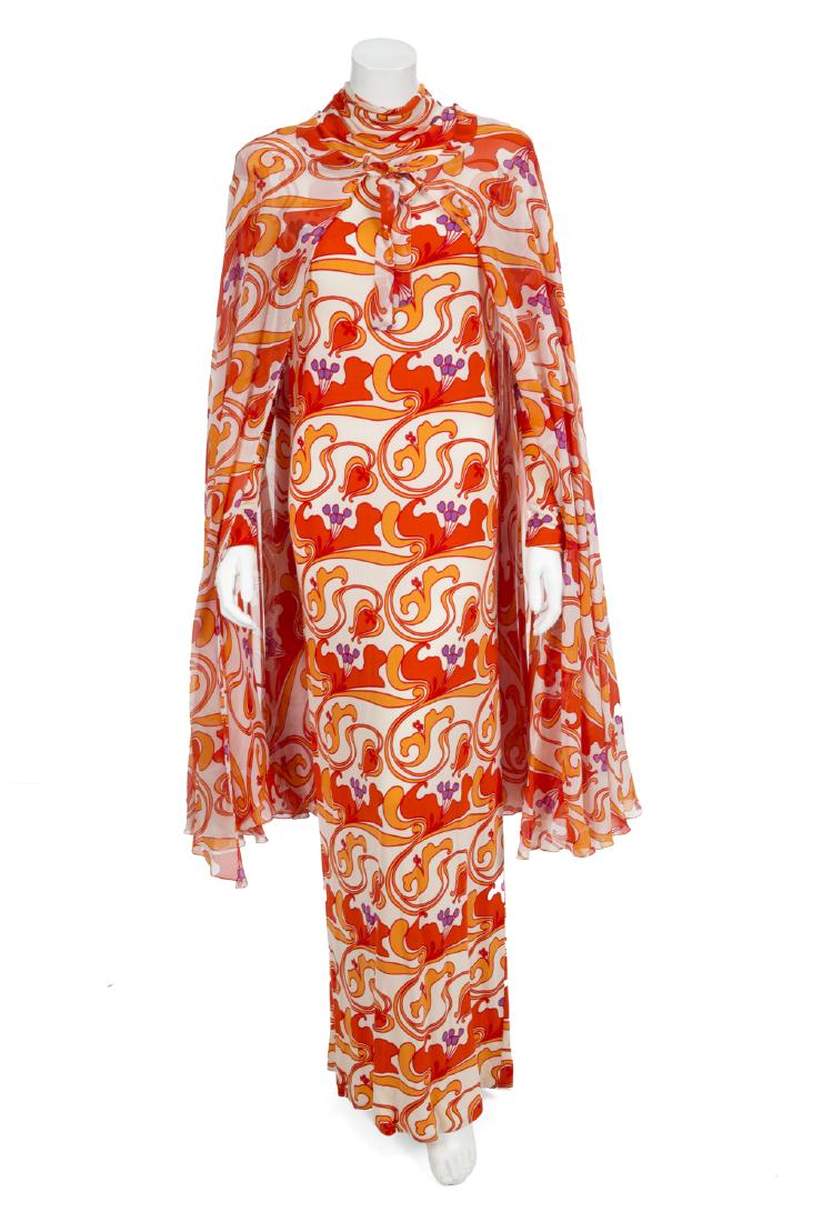 DEE OCLEPPO HILFIGER PSYCHEDELIC MAXI DRESS (1 of 1)