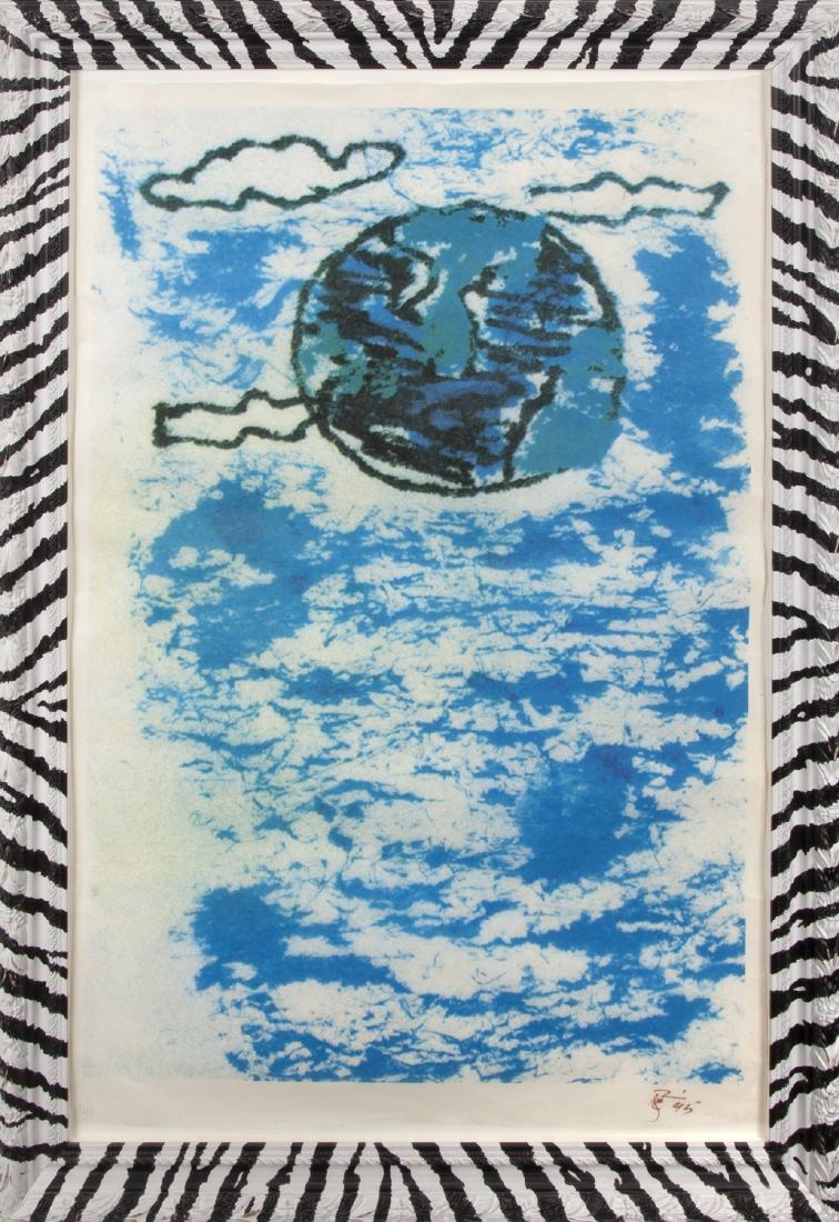 FOUR DAVID BOWIE TAROT PRINTS (1 of 5)