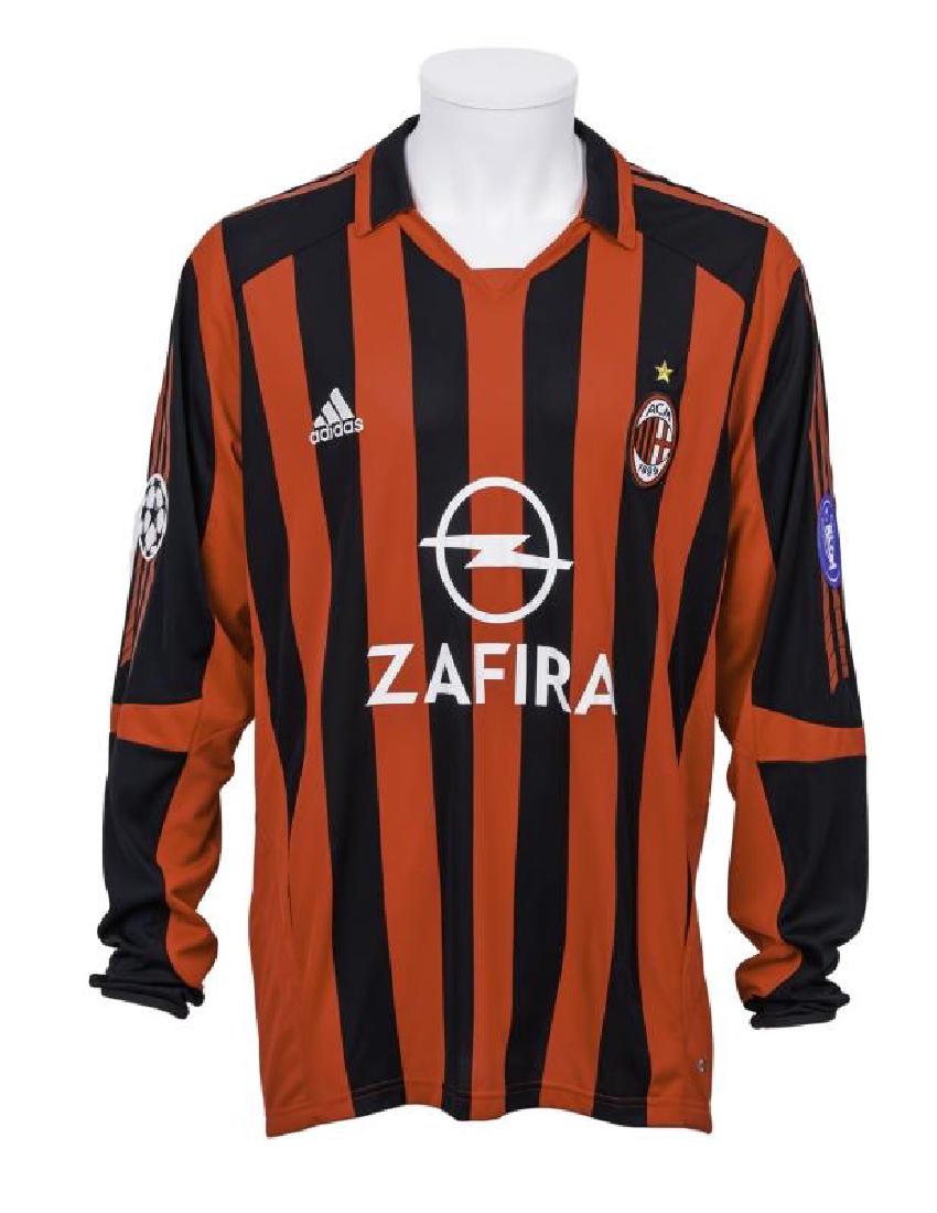 ac milan champions league jersey