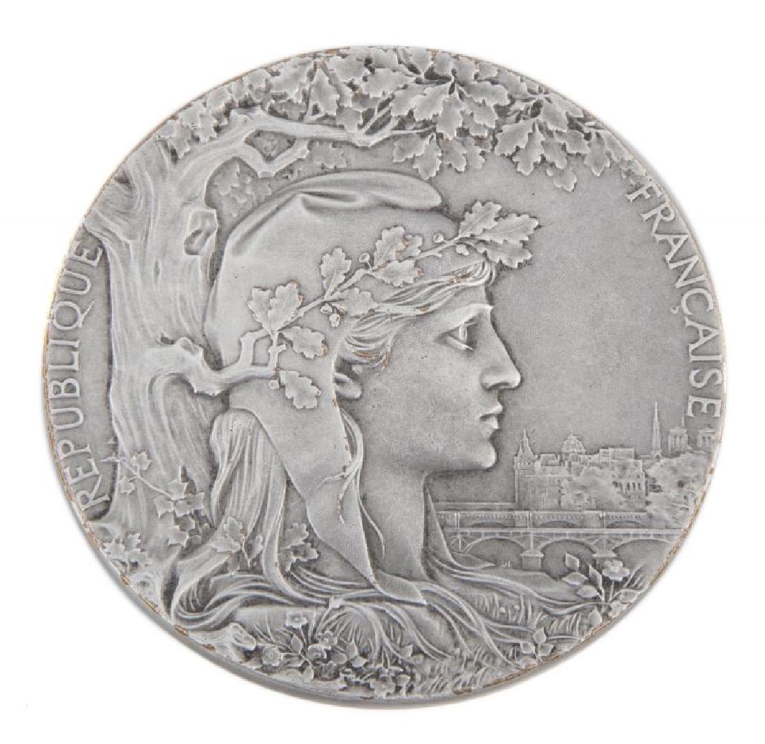 1900 PARIS OLYMPICS SILVER AWARD MEDAL (1 of 3)