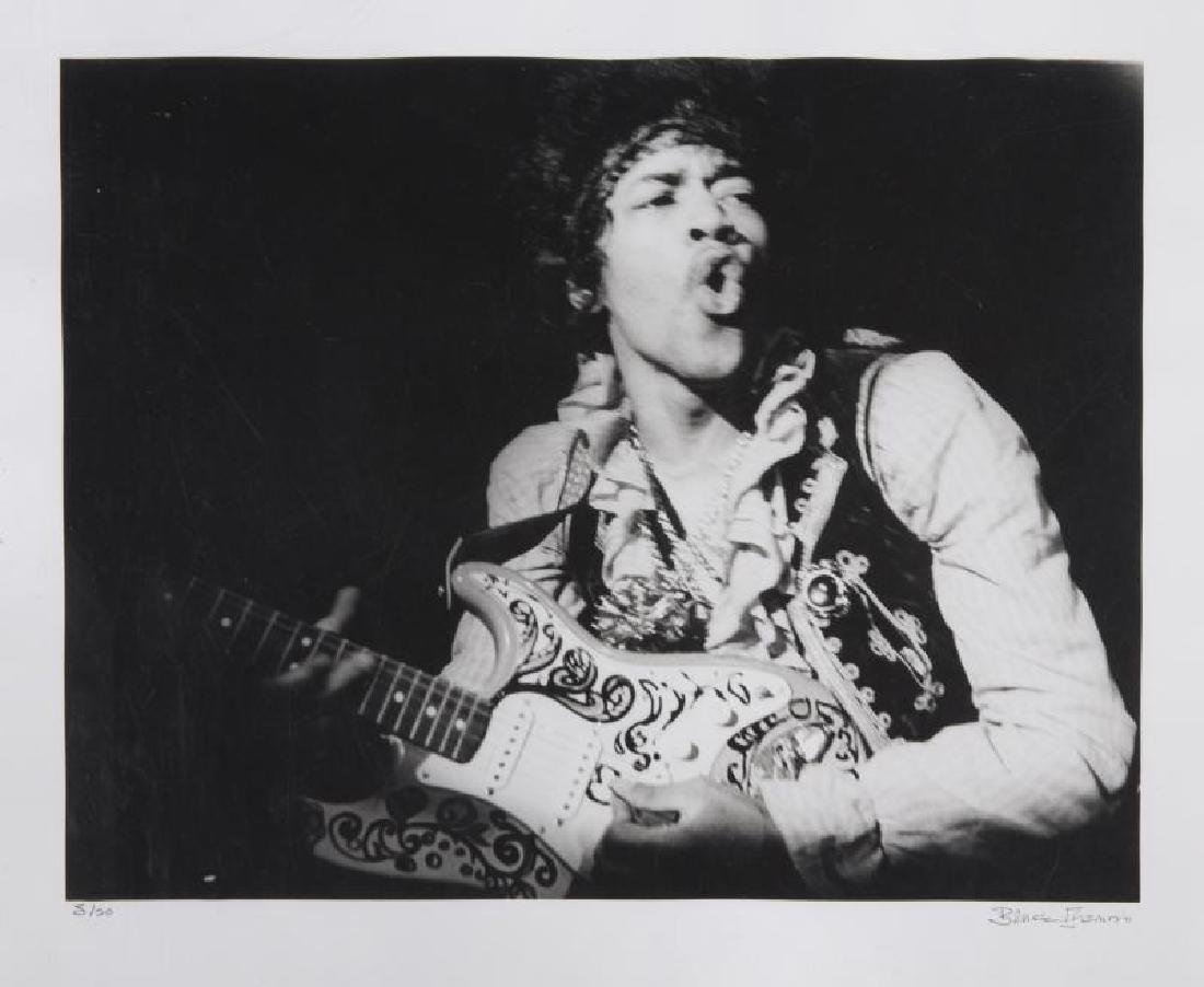 JIMI HENDRIX BRUCE FLEMING MONTEREY POP PHOTOGRAPH (1 of 3)