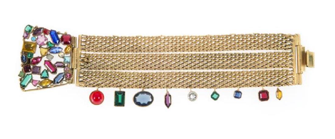 LINDA DARNELL AND OTHERS WORN BRACELET AND PHOTOGRAPH (1 of 6)