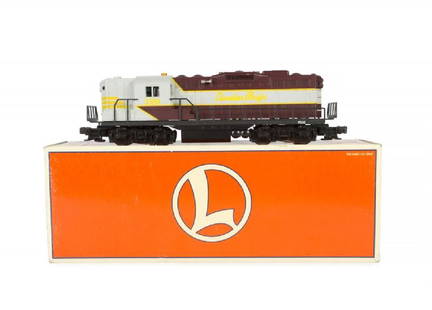 LIONEL 6-18564 CANADIAN PACIFIC "2380" GP-9 DIESEL: Locomotive has been run. Features Directional lighting, MagneTraction, TMCC (TrainMaster Command Control), and RailSounds. Boxed. Excellent. PROVENANCE From the Collection of Neil Young