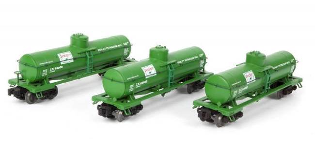 LIONEL 6-26977 SINCLAIR DIE-CAST SINGLE DOME TANK CAR: Cars have been run. Includes 64025, 64026, and 64027 die-cast tank cars. Features Die-cast bodies, frame, and trucks. No boxes. Excellent. PROVENANCE From the Collection of Neil Young