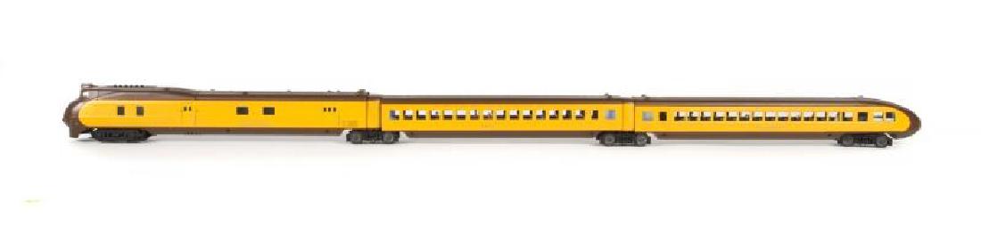 LIONEL 6-51007 CENTURY CLUB II UNION PACIFIC M-10000: Set has been run. Features TMCC (TrainMaster Command Control), RailSounds, Lights, Smoke, and more. No boxes. Excellent. PROVENANCE From the Collection of Neil Young