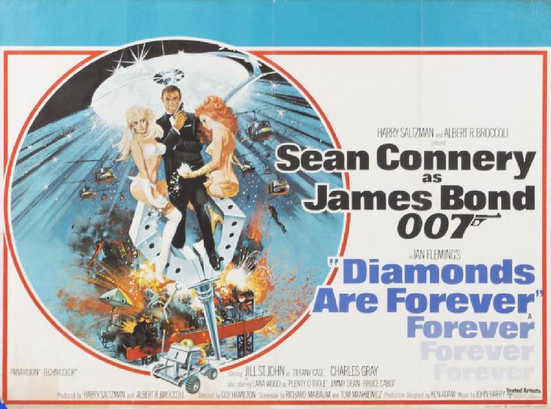 DIAMONDS ARE FOREVER POSTER (1 of 1)