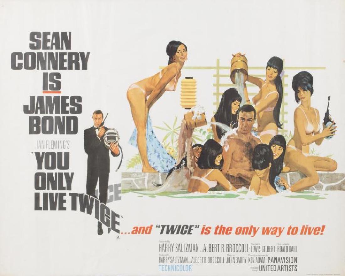 YOU ONLY LIVE TWICE POSTER (1 of 1)