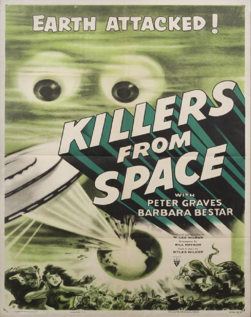 KILLERS FROM SPACE POSTER (1 of 1)
