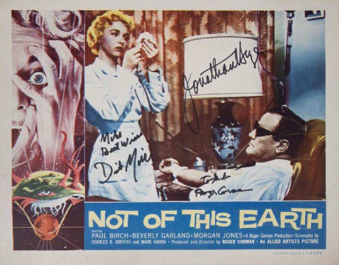 NOT OF THIS EARTH LOBBY CARDS (1 of 3)