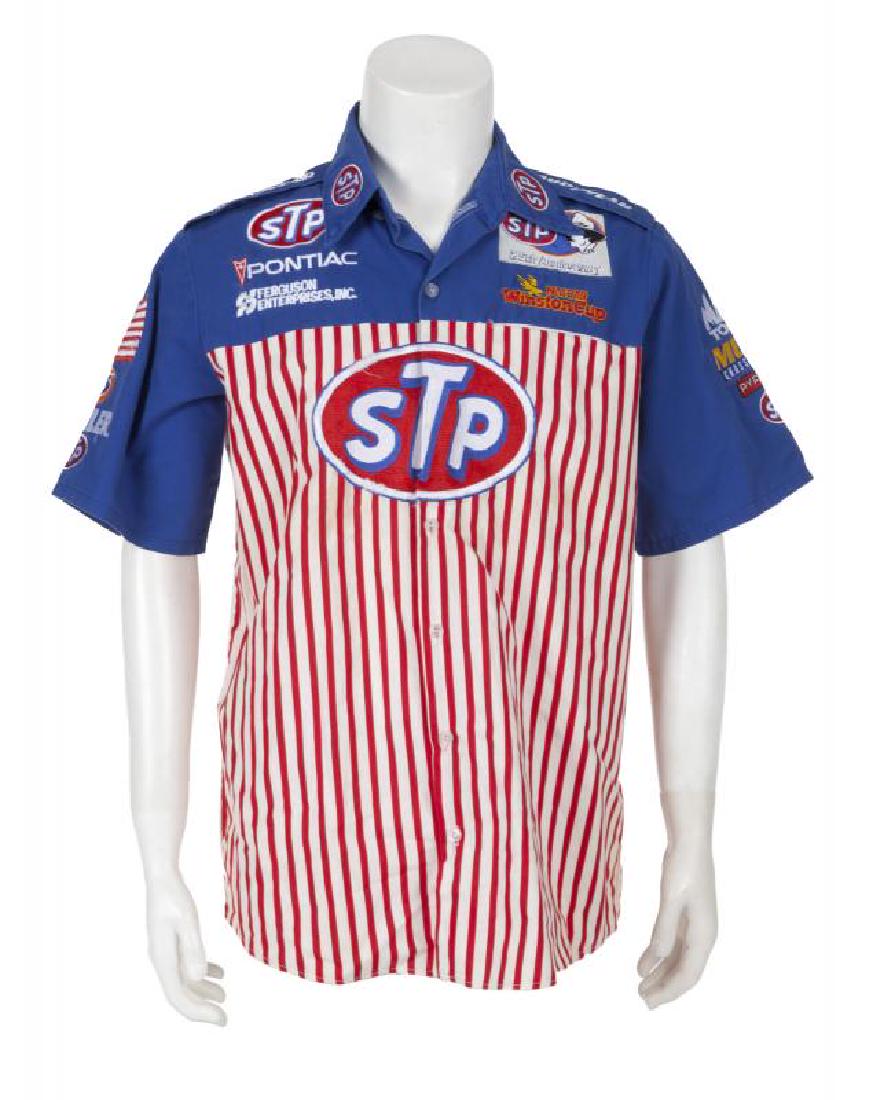 PETTY RACE TEAM RACE WORN STP 25TH ANNIVERSARY SHIRT (1 of 2)