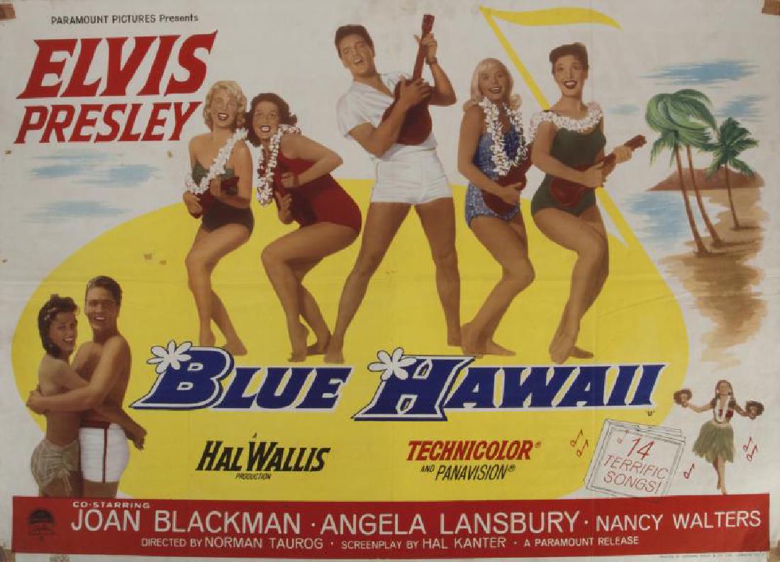 ELVIS PRESLEY BLUE HAWAII POSTER (1 of 1)