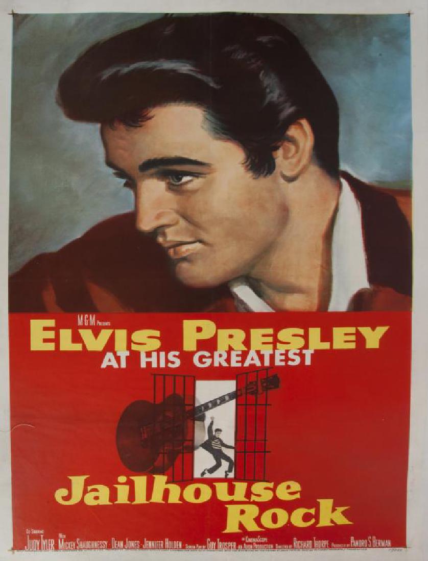 ELVIS PRESLEY JAILHOUSE ROCK POSTER (1 of 1)