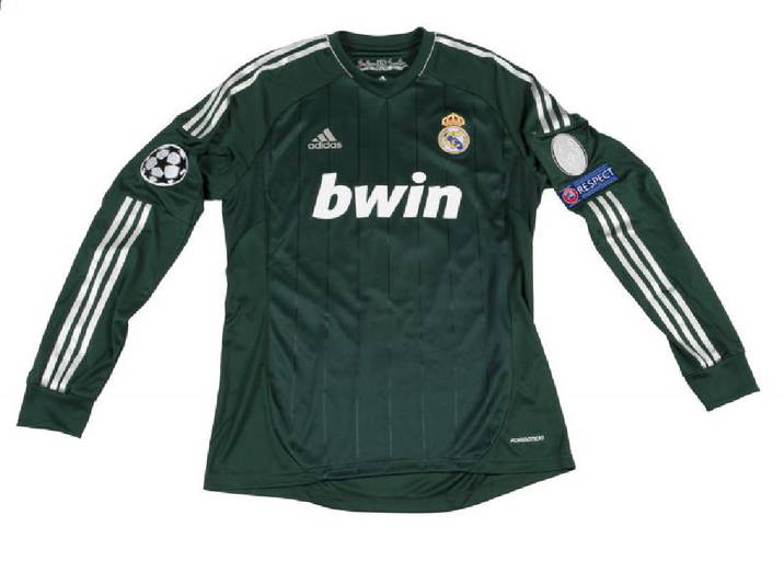 Sergio Ramos 2012 Real Madrid Match Worn Jersey