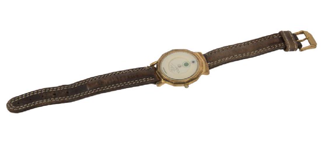DIEGO MARADONA WATCH, GIFT TO JULIO OLARTICOECHEA: Request condition report! A watch given to Julio Olarticoechea by Diego Maradona, who gave each of his 1986 FIFA World Cup teammates a watch just like this one. Made in Italy. 8 1/2 by 1 1/4 inches Pr