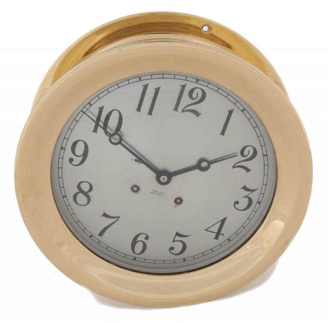 JERRY LEWIS CHELSEA SHIP'S BELL CLOCK (1 of 1)