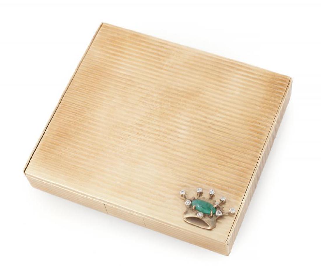 JERRY LEWIS 14K YELLOW GOLD CIGARETTE CASE (1 of 4)