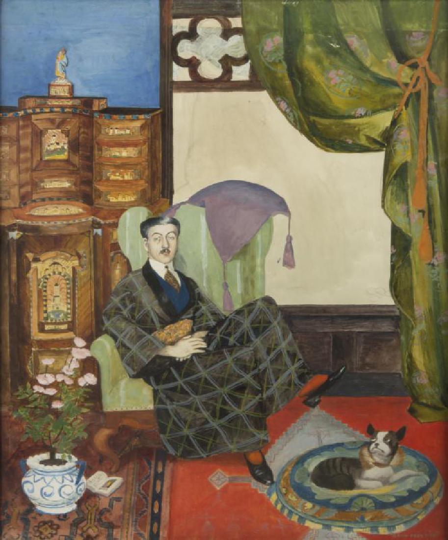 GRETA GARBO PORTRAIT OF MAURITZ STILLER BY ARVID (1 of 1)