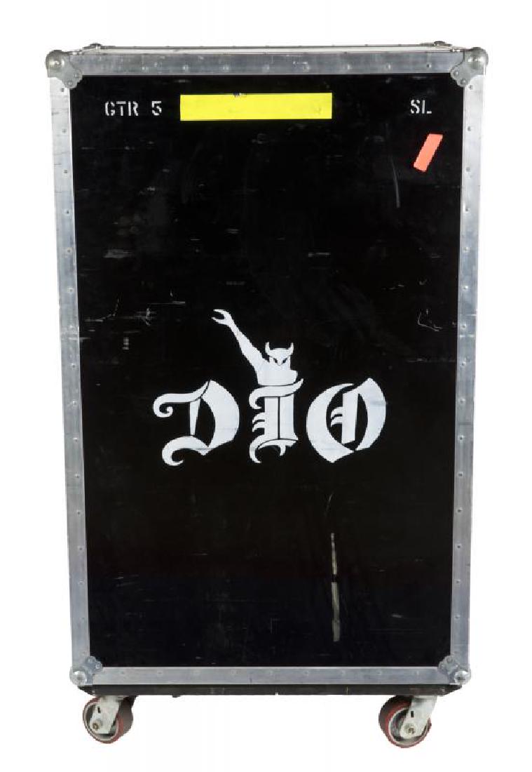 RONNIE JAMES DIO ROAD CASE WITH RACK MODULES (1 of 2)