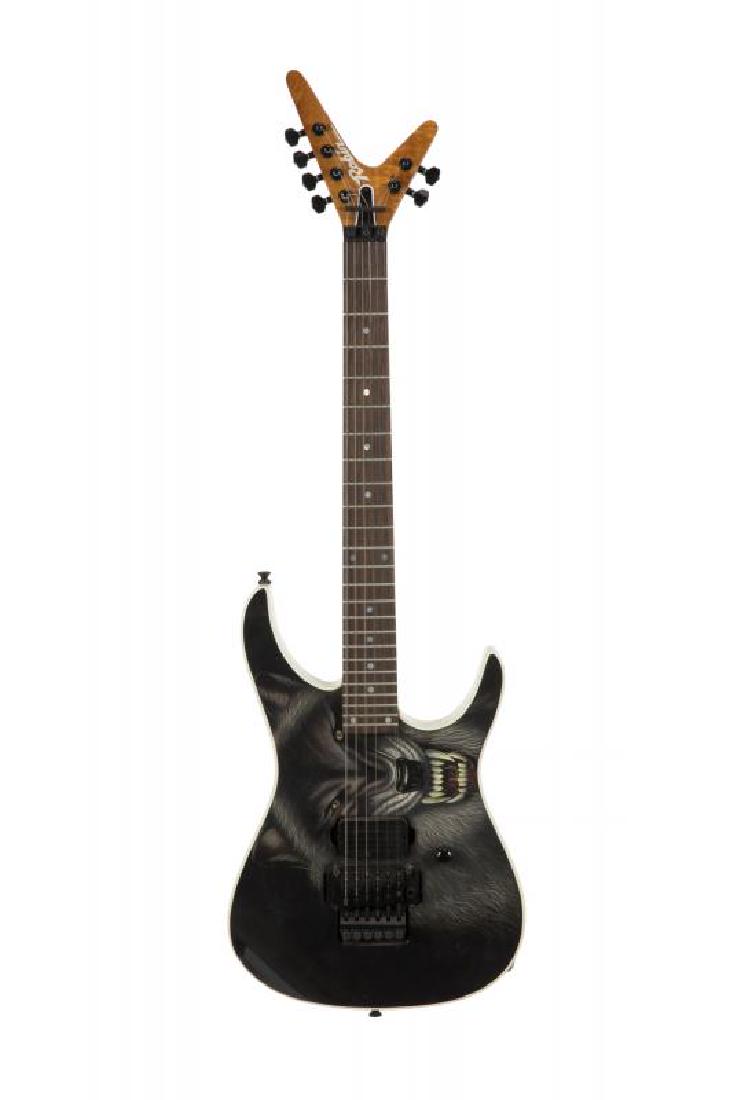 RONNIE JAMES DIO LOCK UP THE WOLVES CUSTOM ROBIN GUITAR (1 of 1)