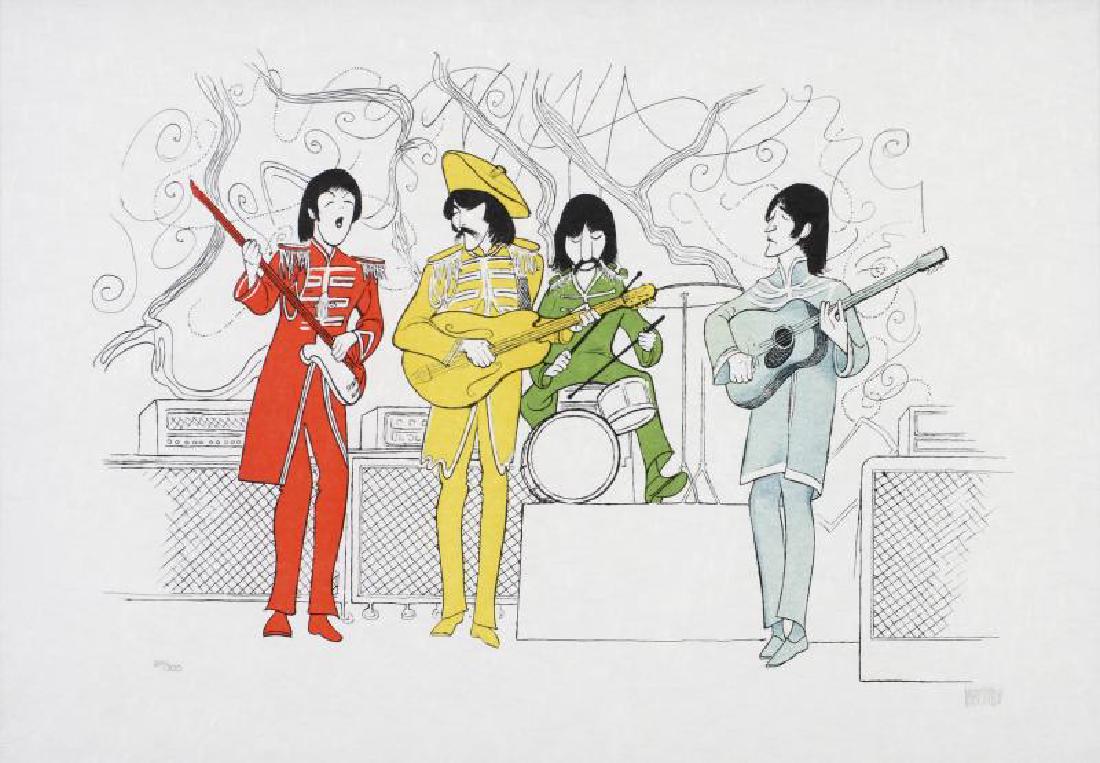 SGT. PEPPER AL HIRSCHFELD PRINT (1 of 1)