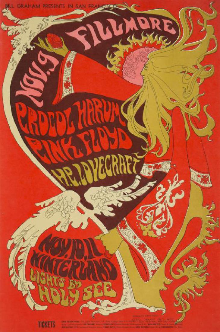 PINK FLOYD / PROCOL HARUM / H.P. LOVECRAFT CONCERT (1 of 1)