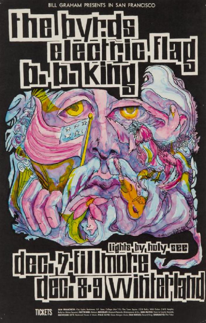 PSYCHEDELIC ACID ROCK CONCERT POSTERS (BILL GRAHAM (1 of 4)