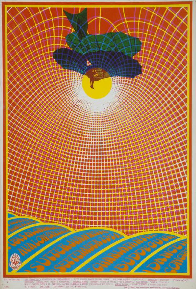 PSYCHEDELIC ACID ROCK CONCERT POSTERS (FAMILY DOG FD83 (1 of 3)