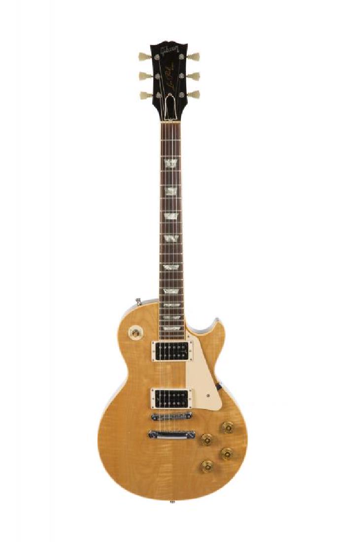 ACE FREHLEY STAGE USED GIBSON LES PAUL WITH SIGNED