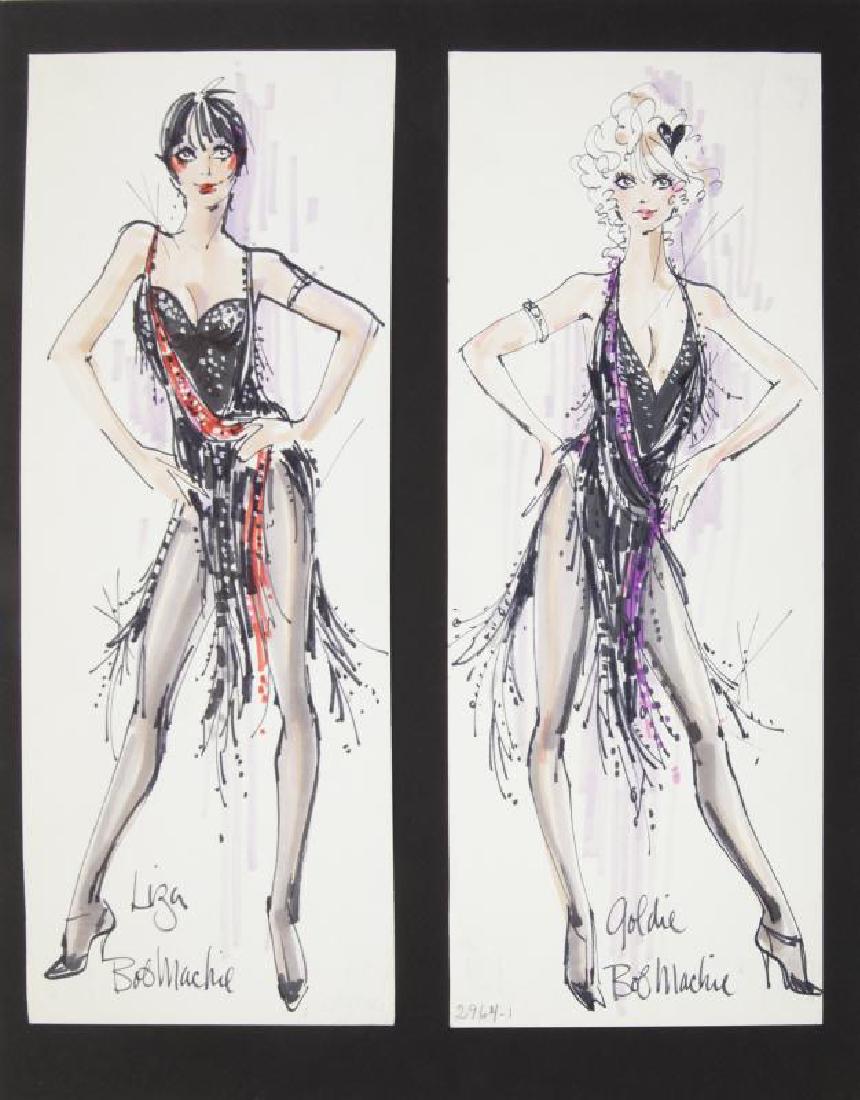 LIZA MINNELLI AND GOLDIE HAWN "ALL THAT JAZZ" COSTUME