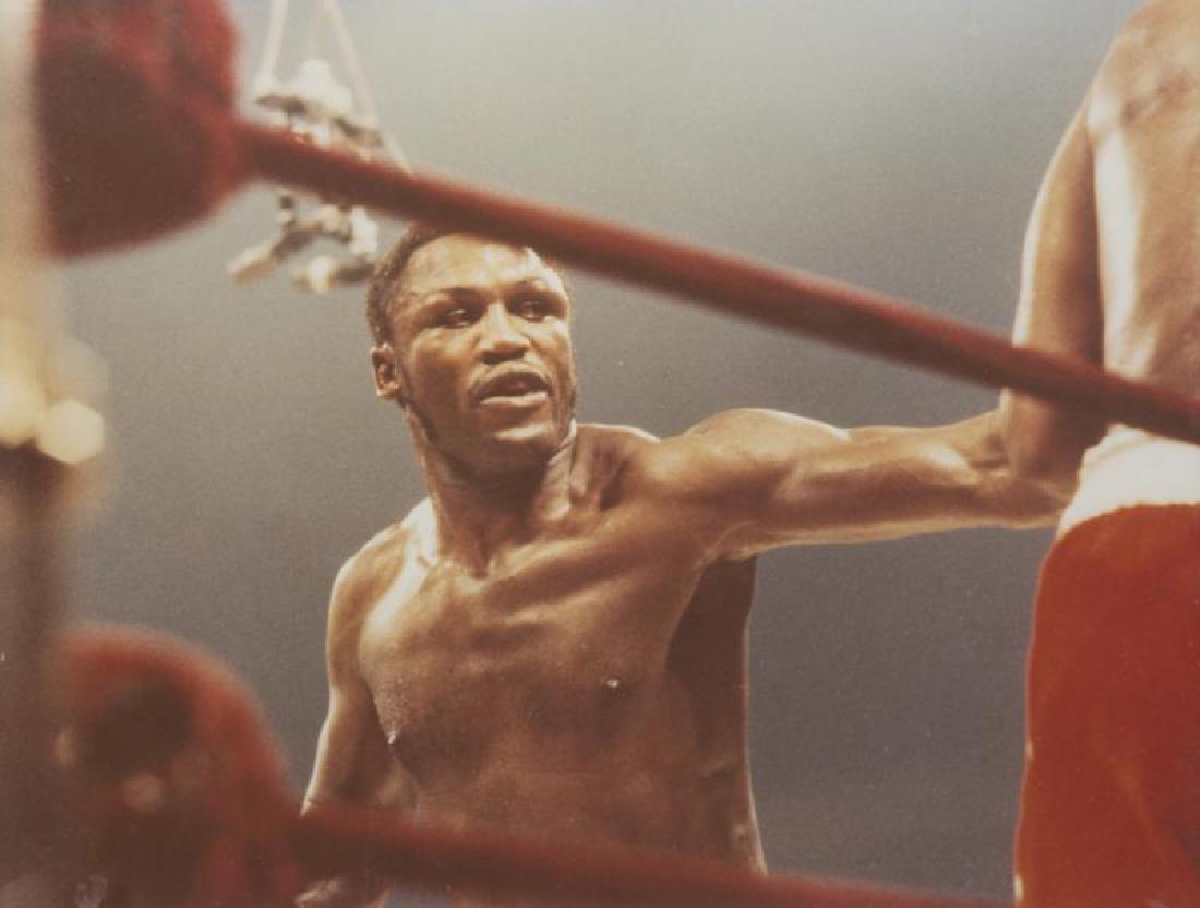 FRANK SINATRA 1971 ORIGINAL ALI-FRAZIER FIGHT: An original color photograph taken by Frank Sinatra during the first Heavyweight championship fight between Muhammad Ali and Joe Frazier held on March 8, 1971, at Madison Square Garden in New York Cit