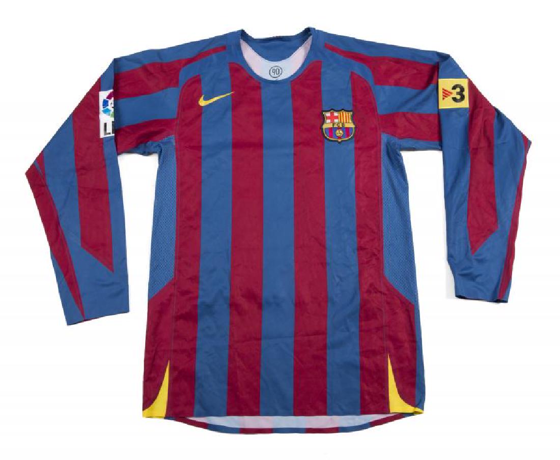 messi worn jersey