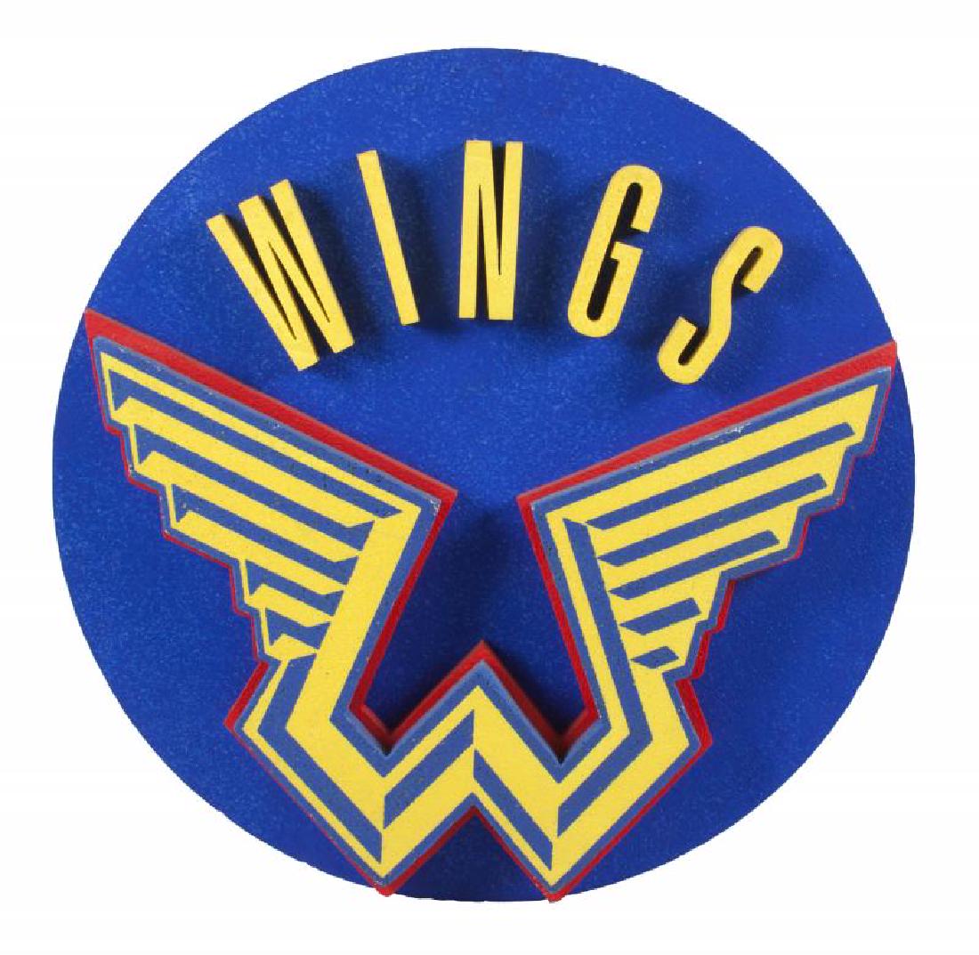 WINGS STYROFOAM SIGN (1 of 1)