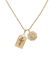 B.B. KING 14K GOLD MEDICAL ALERT AND VIRGO PENDANTS