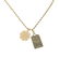 B.B. KING 14K GOLD MEDICAL ALERT AND VIRGO PENDANTS - 2