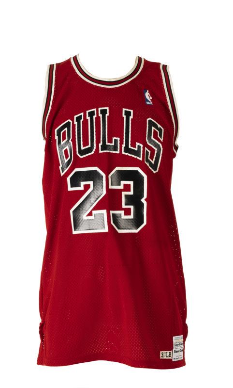 michael jordan game used jersey