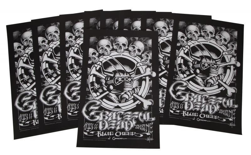 GRATEFUL DEAD SHRINE CONCERT POSTERS (1 of 1)