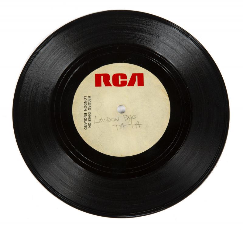 DAVID BOWIE "LONDON BYE TA-TA" RECORDING (1 of 1)