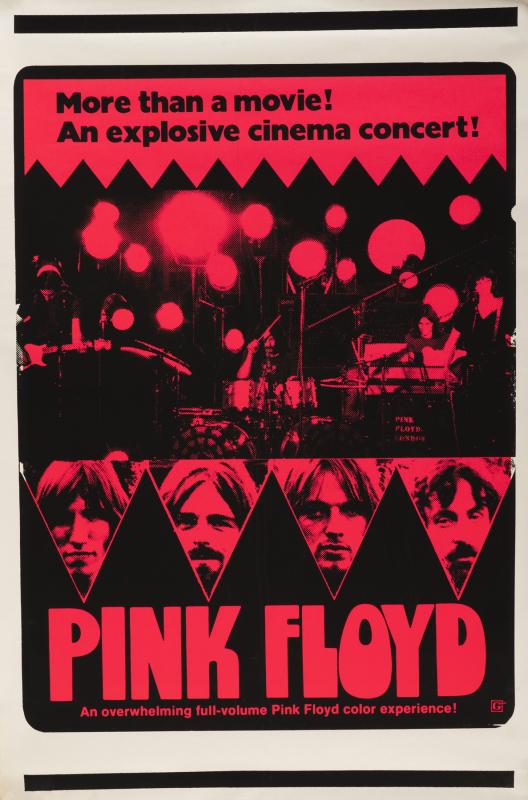 PINK FLOYD LIVE AT POMPEII POSTER (1 of 1)