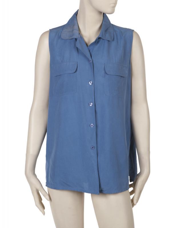 DEL SHORES SORDID LIVES CAST WARDROBE, CAST SIGNED: A group of wardrobe pieces worn by the cast of the television series Sordid Lives (Logo Television Network, 2008). The group includes a floral blouse worn by Rue McClanahan in episode eight. A Covingt