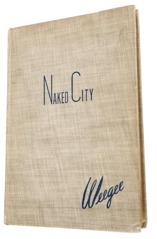 FRANK SINATRA FIRST EDITION COPY OF WEEGEE, NAKED CITY (1 of 1)