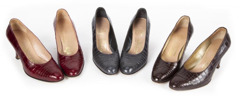 SINATRA BOTTEGA DI FABRIZIO LOS ANGELES THREE PAIRS OF (1 of 2)