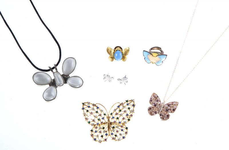 DORIS DAY 'BUTTERFLY' JEWELRY (1 of 1)