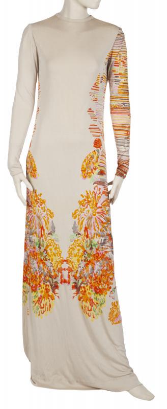 DORIS DAY 1970s-ERA SLINKY EVENING DRESS (1 of 1)