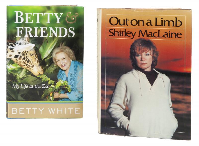 DORIS DAY RECEIVED BOOKS SIGNED BY BETTY WHITE AND (1 of 1)