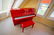 DORIS DAY RED LACQUER YOUNG CHANG UPRIGHT PIANO GIFTED