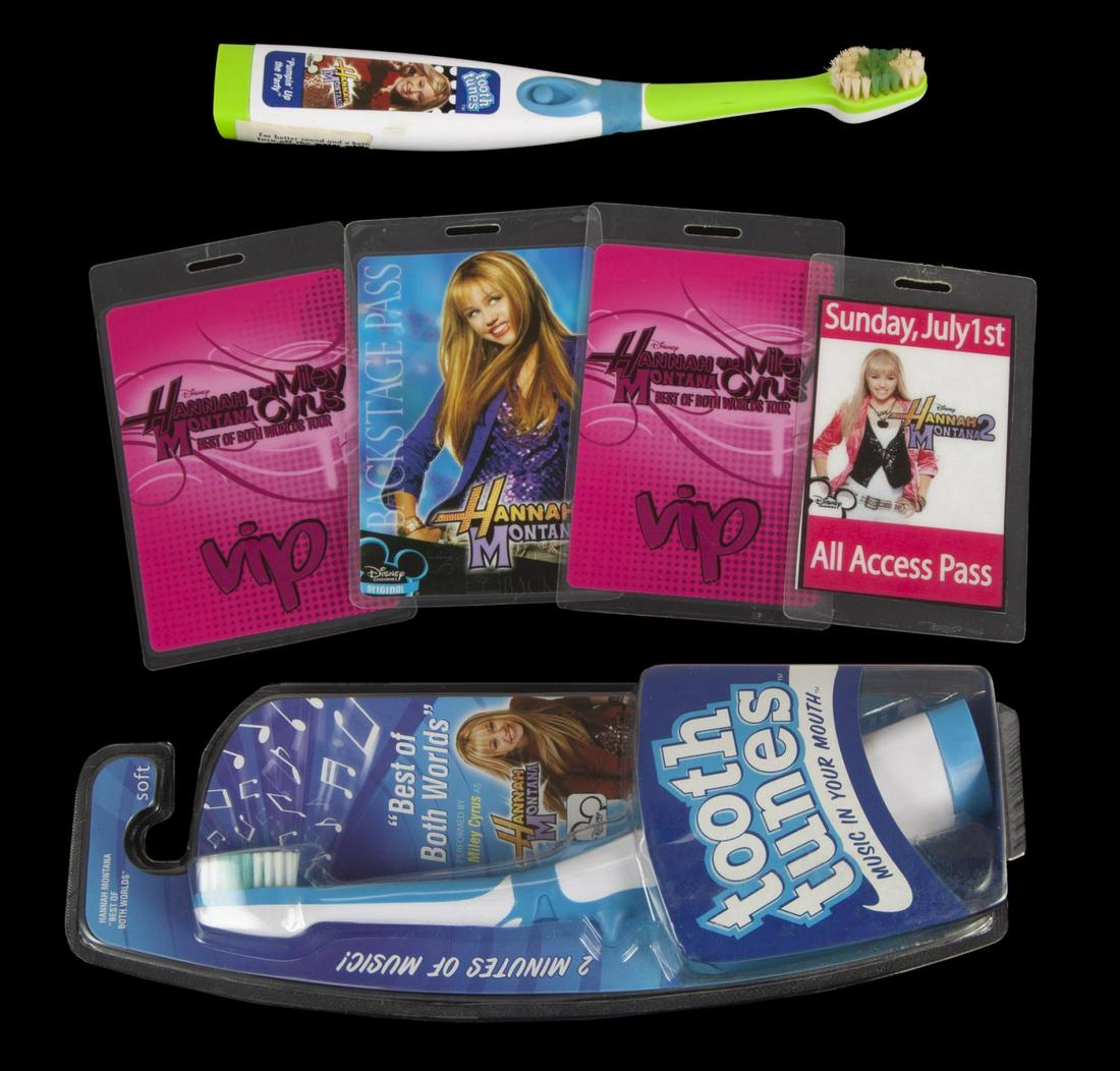 hannah montana singing toothbrush