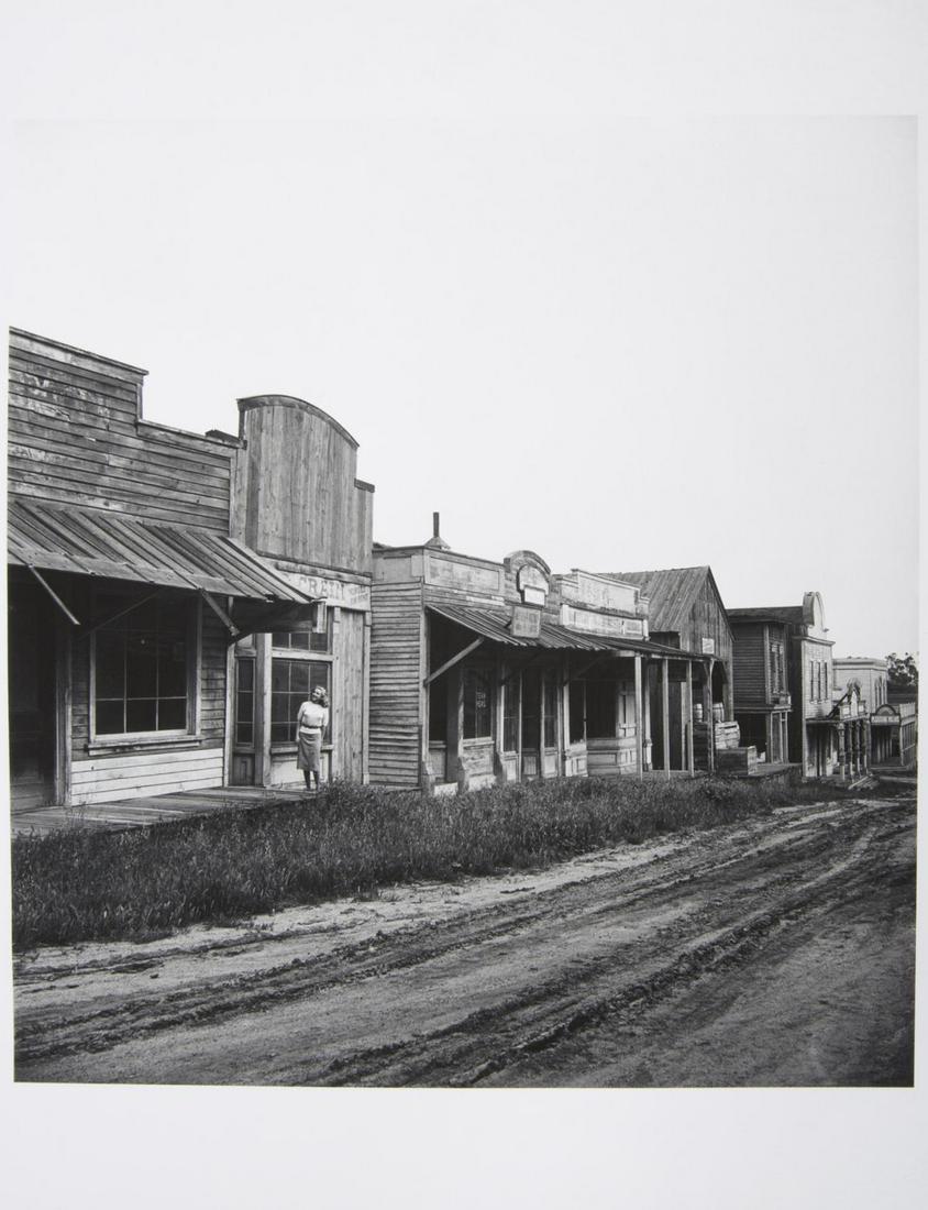 MARILYN MONROE NEGATIVE CIRCA 1947: A black and white negative of Marilyn Monroe, believed to have been taken on the Fox Studios backlot set by Joseph Jasgur circa 1947. Accompanied by a black and white photograph recently printed from